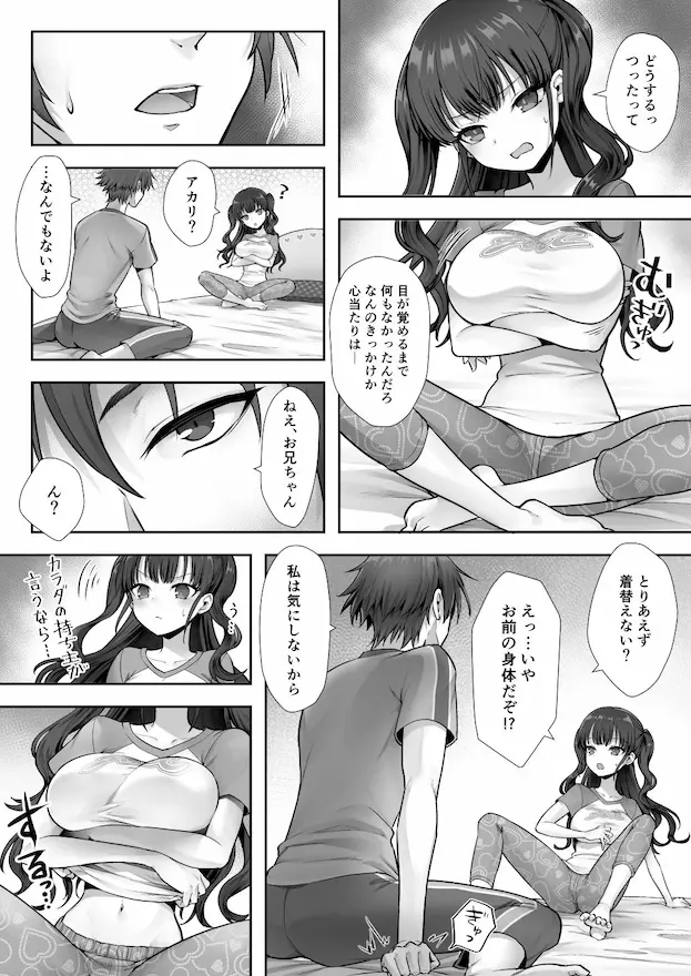 妹と入れ替わったお兄ちゃんは、そのまま美味しくいただかれてしまいました。