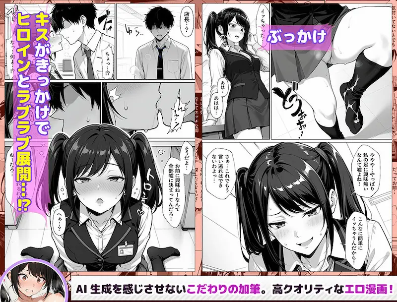 パチンコ店長の俺。女子スタッフのシコい足で毎日脳汁出してたらイチャラブSEXする事になった！〜ただし時々殴られる〜