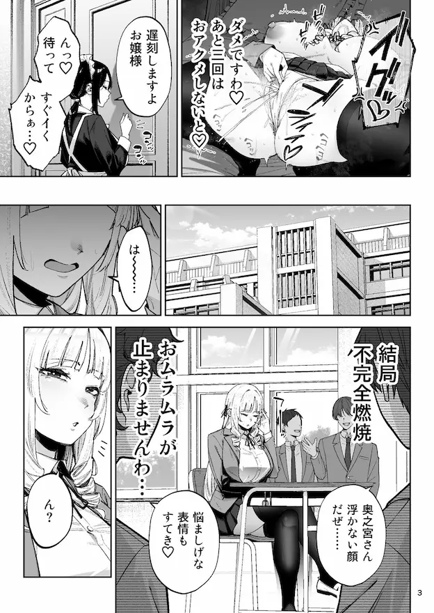 それゆけ、エロバカお嬢様！ 〜セレブの私がデカチン庶民を手籠めにするのは当然です！〜